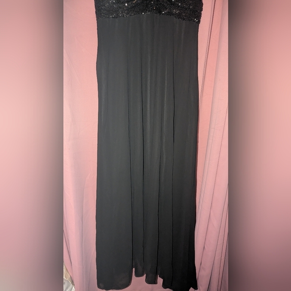 Sequin Chiffon Evening Dress 3x - Picture 8 of 15